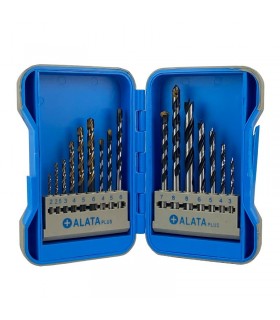 مجموعه 16 عددی مته چوب و آهن و دیوار آلاتا